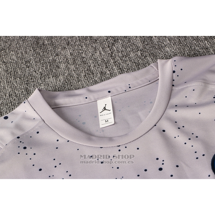 Chandal del Paris Saint-Germain Manga Corta 2021-2022 Gris